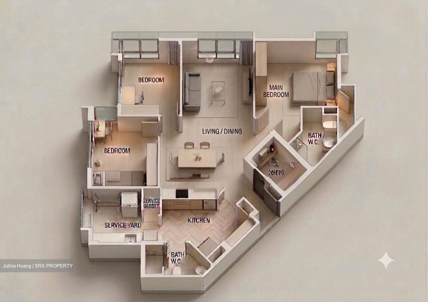 Blk 195D The Periwinkle (Punggol), HDB 4 Rooms #596369831